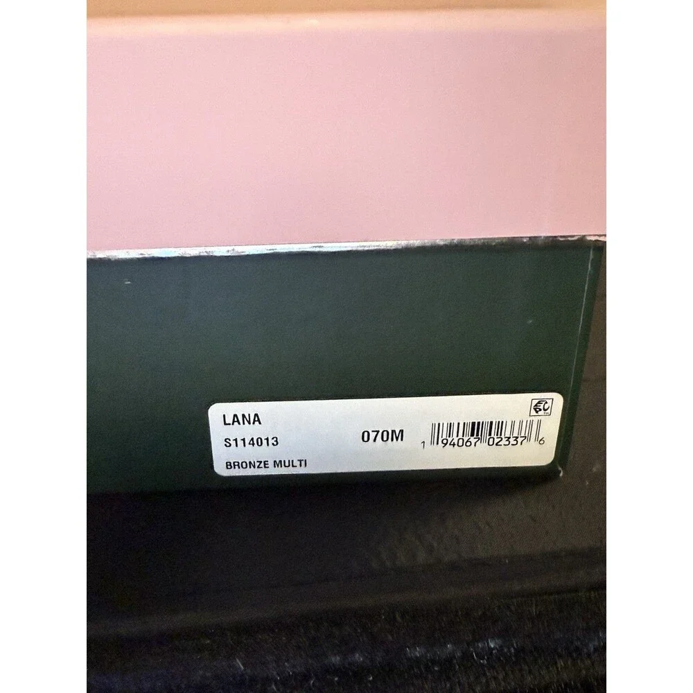 Kate Spade New York Lana loafers in a bronze metallic‎ leopard print Size 7 NWB!